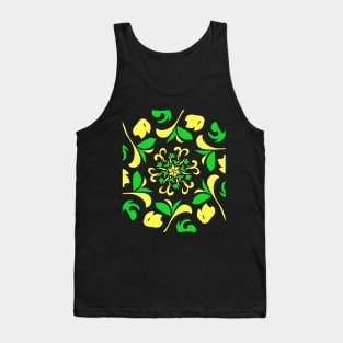 Mandala flowers abstract Tank Top